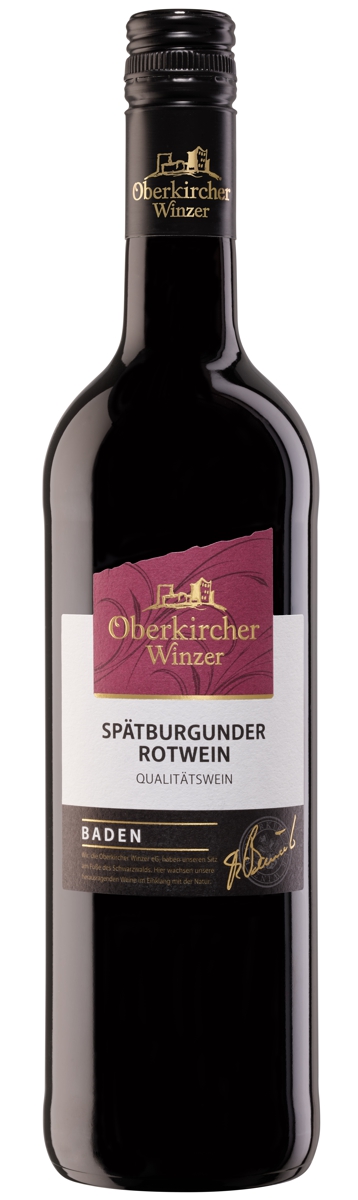 Collection Oberkirch, Spätburgunder Rotwein Qualitätswein | OSR316-2022 -  Oberkircher Winzer