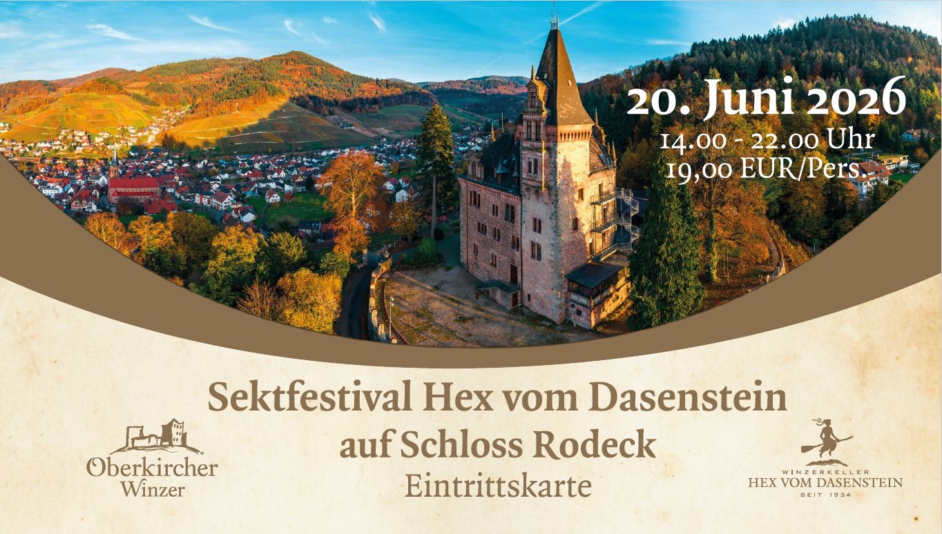 Sektfestival Hex vom Dasenstein, auf Schloss Rodeck am 20.06.2026