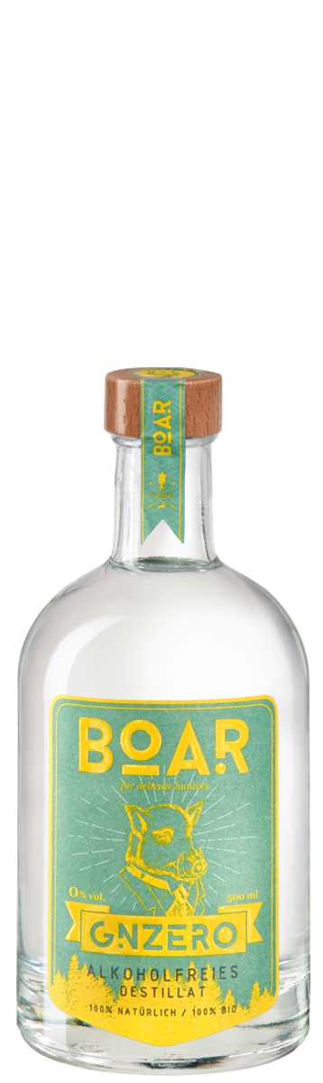 BOAR GZNERO - Alkoholfreier BOAR-Gin, 500 ml