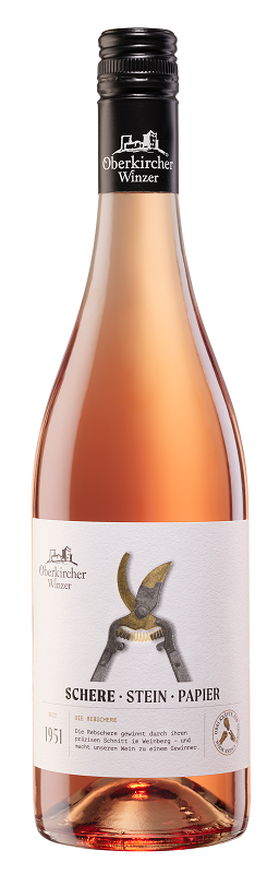 Collection SCHERE Stein Papier, Rosé Cuvée QbA