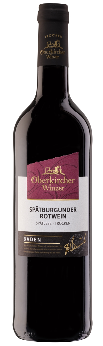 Collection Oberkirch , Spätburgunder Rotwein Spätlese trocken