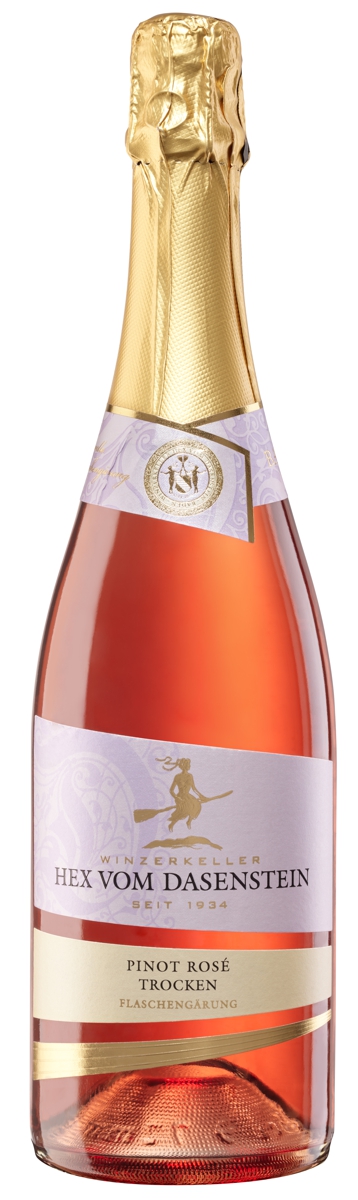 Hex vom Dasenstein, Pinot Rosé Sekt trocken Hex vom Dasenstein, Pinot Rosé Sekt trocken