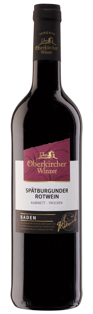 Collection Oberkirch, Spätburgunder Rotwein Kabinett trocken Collection Oberkirch, Spätburgunder Rotwein Kabinett trocken