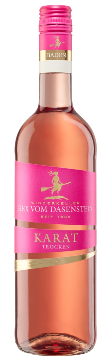 Hex vom Dasenstein KARAT, Rosé Qualitätswein trocken Hex vom Dasenstein KARAT, Rosé Qualitätswein trocken