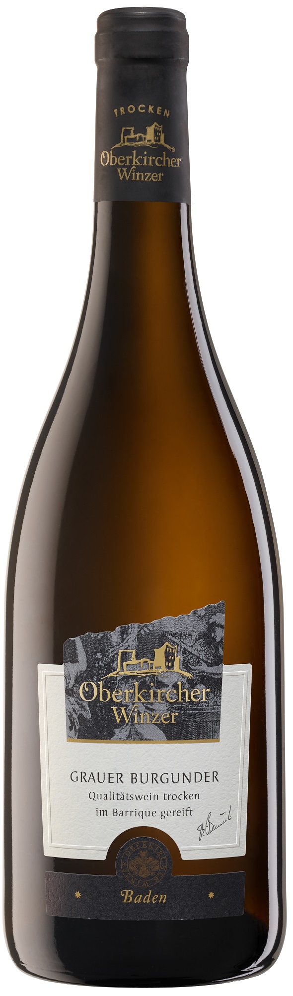Collection Oberkirch, Grauer Burgunder Qualitätswein trocken -Barrique-